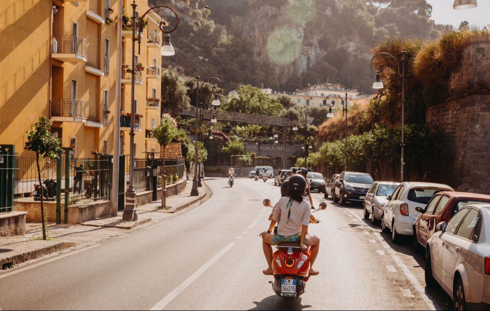 Picture of the Vespa Trip in Amalfi