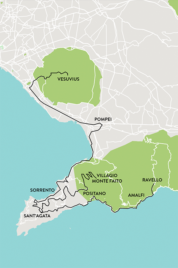 Amalfi map